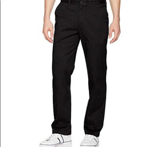 NAUTICA Mens Black Slim Fit Chino Khaki Casual Dress Pants NEW
